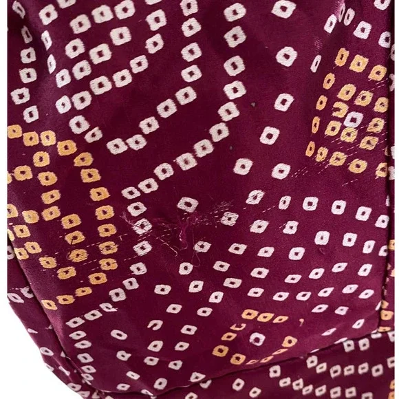 Women's Red & Brown India Lengha, Chanya Choli (~L) - Picture 13 of 13